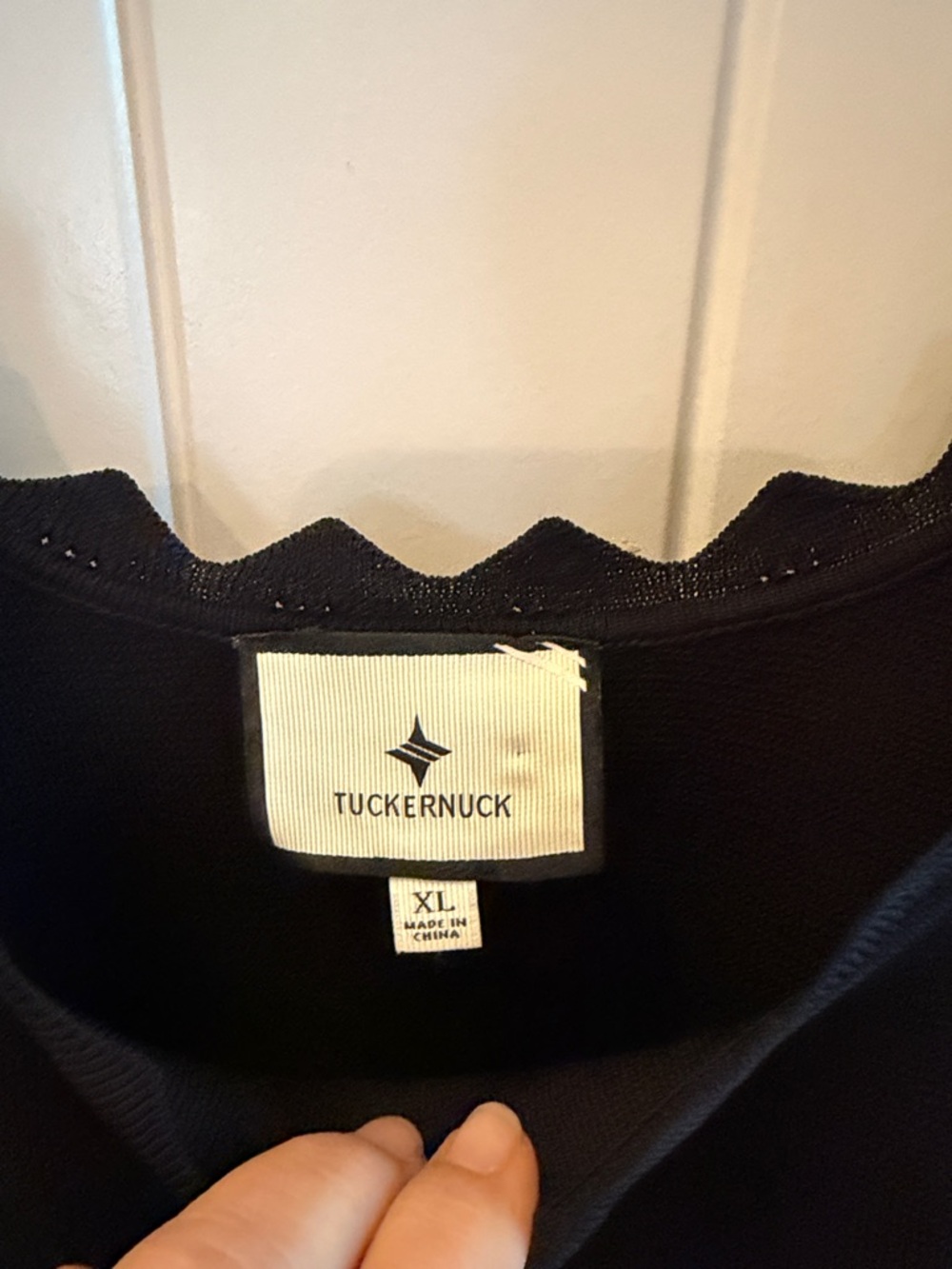 Tuckernuck Black Ric Rac Compression Tank - Picture 3 of 8